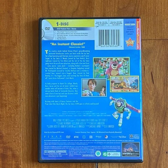 Media Toy Story 3 Dvd Disney Pixar Poshmark